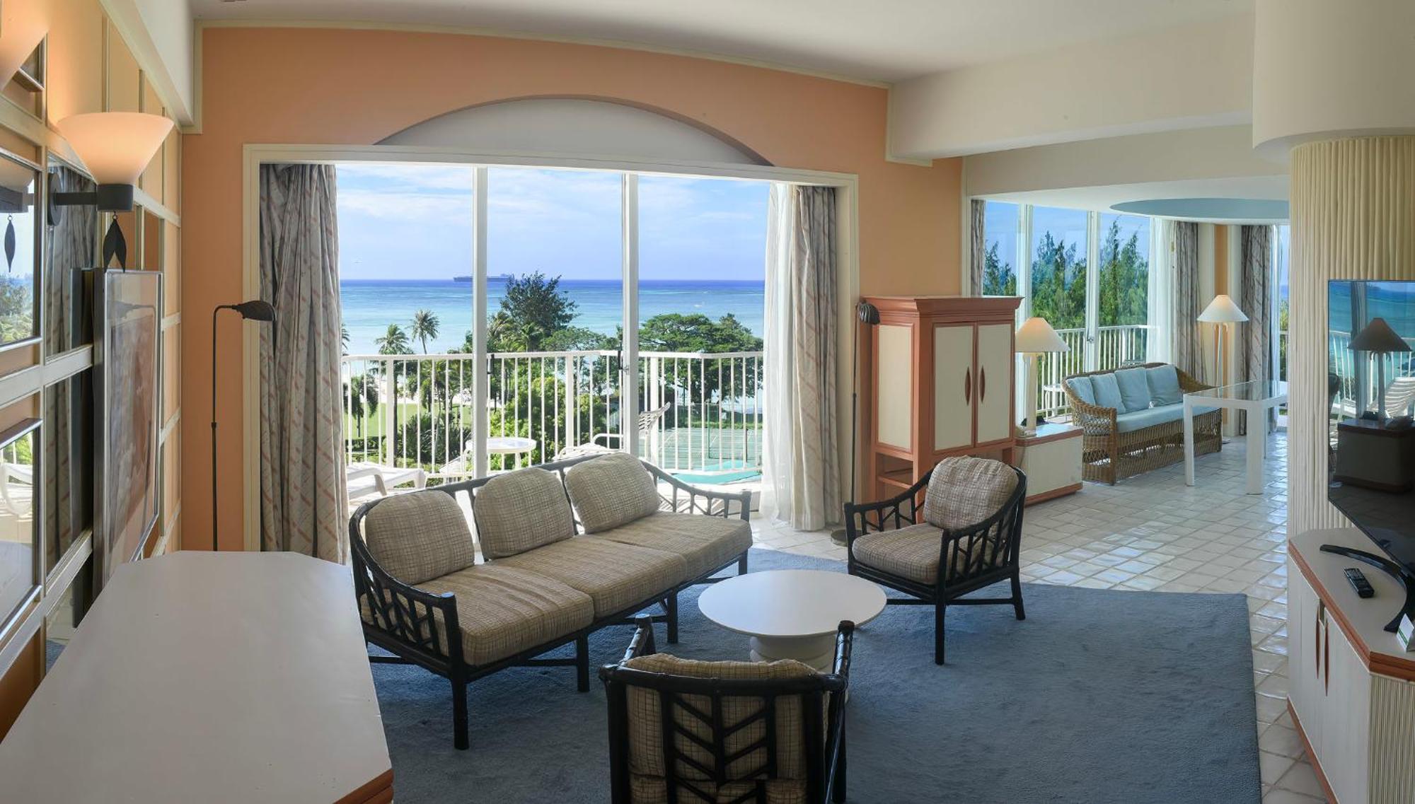 Marianas Beach Resort Saipan Buitenkant foto